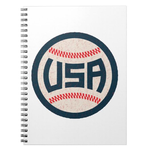 Team USA Baseball ノートブック (正面)