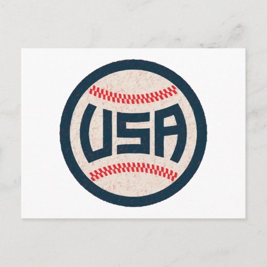 Team USA Baseball ポストカード (正面)