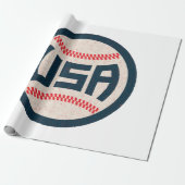 Team USA Baseball ラッピングペーパー (アンロールド)