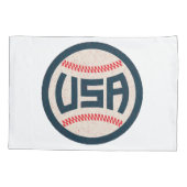 Team USA Baseball 枕カバー (裏面)