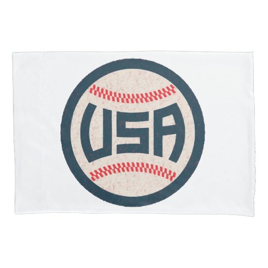 Team USA Baseball 枕カバー (正面)