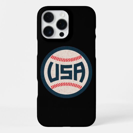 Team USA Baseball iPhoneケース (裏面)
