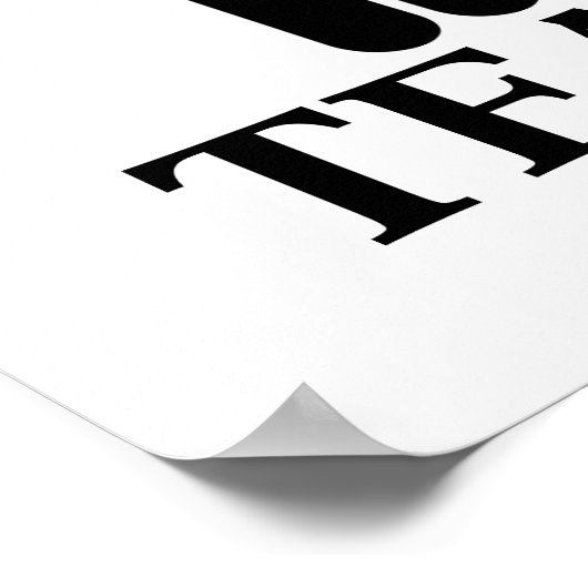 Team Work ポスター (角)