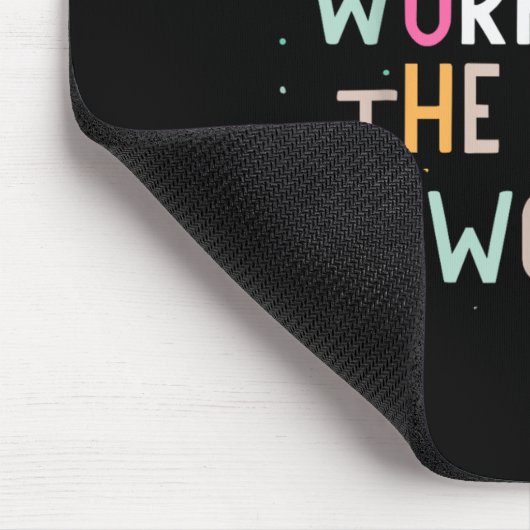 Team Work Makes The Dream Work, Motivational Srts  マウスパッド (コーナー)