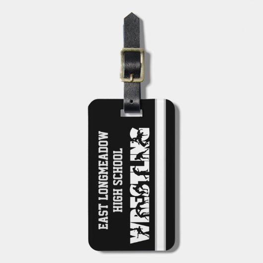 Team Wrestling Gear Bag ラゲッジタグ (正面縦)