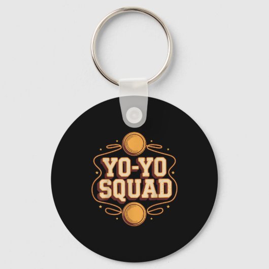 Team Yoyo Player Squad Yo-yo  キーホルダー (正面)