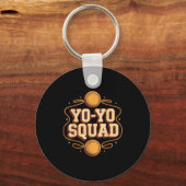 Team Yoyo Player Squad Yo-yo  キーホルダー (正面)