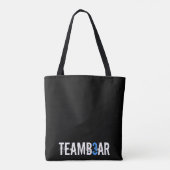 Teamb3arのトート トートバッグ (裏面)