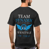 TeamDynamicの募集(前部及び背部) Tシャツ (裏面)