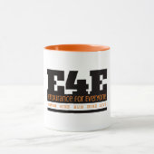 teamE4Eのマグ マグカップ (中央)