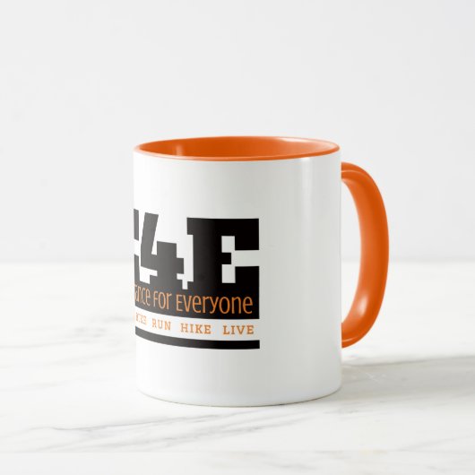 teamE4Eのマグ マグカップ (正面右)