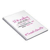 #TeamFosteretteのもしDo Not Dister Notebook ノートブック (右側)