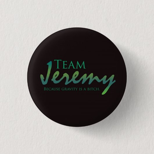 TeamJeremy 缶バッジ (正面)