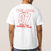 TeamJesusFRONTのコピー Tシャツ (裏面)