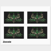 teamkillzone矩形デカール 長方形シール (シート)