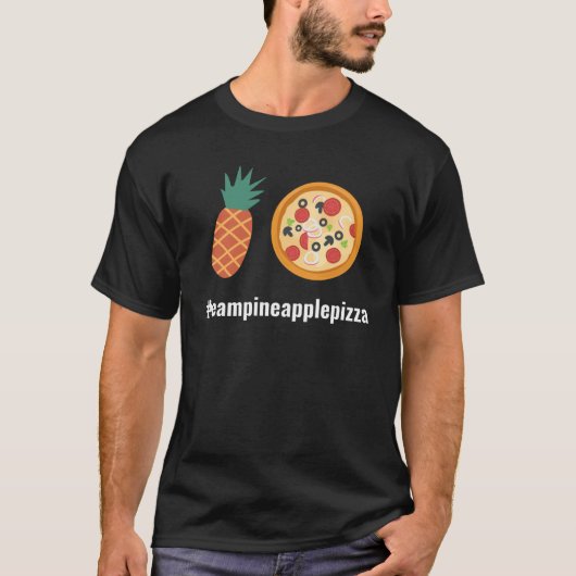 #TeamPineapplePizza Tシャツ (正面)