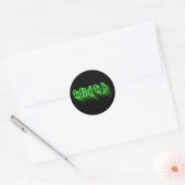 teamRecursiveTeam()スタンプ ラウンドシール (封筒)
