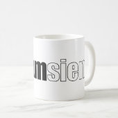 teamsiemsのロゴ コーヒーマグカップ (正面右)