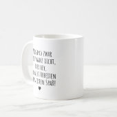 Teamspaß im Büro コーヒーマグカップ (正面左)