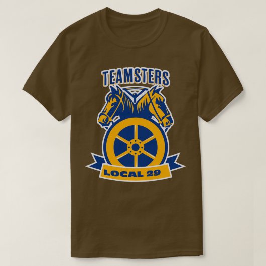 Teamsters Local 29 Gifts Teamster driver fathers d Tシャツ (デザイン正面)