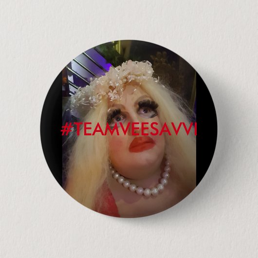 #TEAMVEESAVVIのバッジ 缶バッジ (正面)