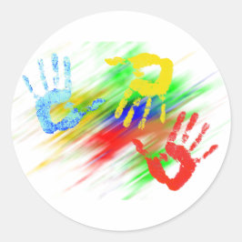 Teamworkスタンプ ラウンドシール