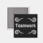 TeamWorkマグネット マグネット (正面/裏面)