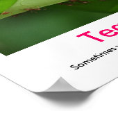 TEAMWORK民主化ポスター ポスター (角)