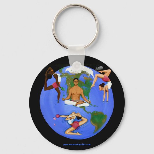 「TEAmwork」 キーホルダー (正面)