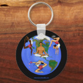 「TEAmwork」 キーホルダー (正面)