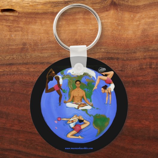 「TEAmwork」 キーホルダー (正面)