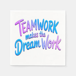 Teamwork スタンダードカクテルナプキン