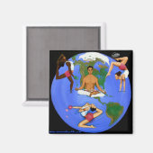 「TEAmwork」 マグネット (正面/裏面)