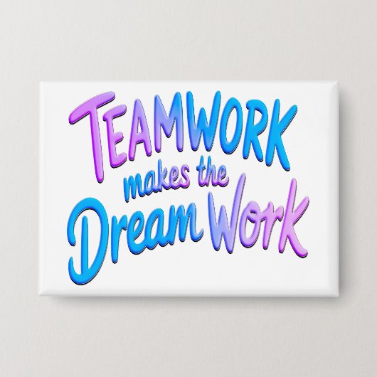 Teamwork 缶バッジ (正面)