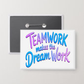 Teamwork 缶バッジ (正面/裏面)