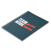 Teamwork Officeの仕事仲間の贈り物 ノートブック (左側)