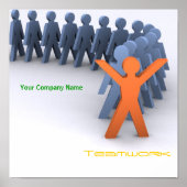 Teamwork Poster ポスター (正面)