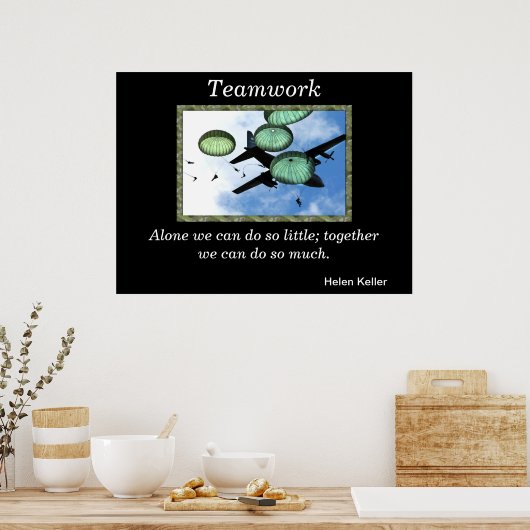 Teamwork Posters 2 ポスター (キッチン)