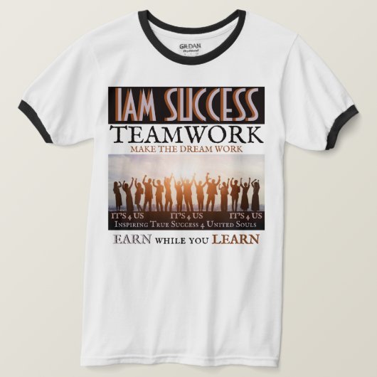 TEAMWORK Tシャツ (デザイン正面)
