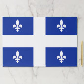 Tearaway紙パッドとケベック州旗，カナダ ペーパーパッド (インサイチュ)