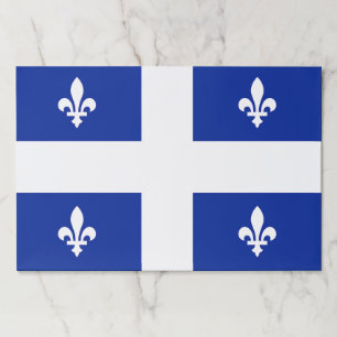 Tearaway紙パッドとケベック州旗,カナダ ペーパーパッド