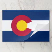 Tearaway紙パッドとコロラド州旗 ペーパーパッド (折り畳み)