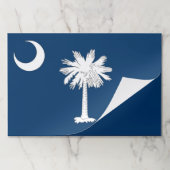 Tearaway紙パッドとサウスカロライナ州旗 ペーパーパッド (折り畳み)