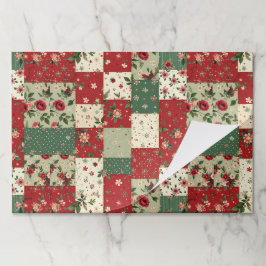 Tearaway Christmas Florals Paper Placemats ペーパーパッド