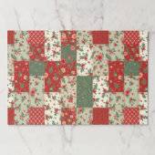 Tearaway Christmas Florals Paper Placemats ペーパーパッド (正面)