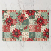 Tearaway Christmas Florals Paper Placemats ペーパーパッド (正面)