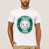 TEARS 自由主義の Conservative Tおもしろい Shirts Tシャツ (正面)