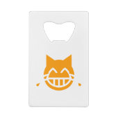 Tears of Joy絵文字ネコ クレジットカード栓抜き (裏面)