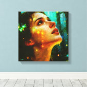 Tears of Light キャンバスプリント (インサイチュ (ウッドフロア))