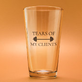 Tears of my Clientsパーソナルトレーナー おもしろい タンブラーグラス